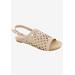 Women's Newable Sandal by Bellini in Gold Woven (Size 8 M)