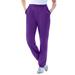 Plus Size Women's Better Fleece Jogger Sweatpant by Woman Within in Radiant Purple (Size S)