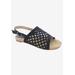 Women's Newable Sandal by Bellini in Black Woven (Size 6 1/2 M)