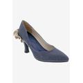 Wide Width Women's Clarise Pump by Bellini in Navy (Size 8 W)