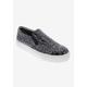 Women's Accent Slip On Sneaker by Bellini in Black Sparkle (Size 11 M)