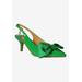 Women's Devika Slingback Pump by J. Renee in Green (Size 11 M)