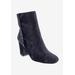 Women's Golda Bootie by Bellini in Black Velvet (Size 8 M)