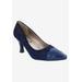 Wide Width Women's Zesty Cord Pump by Bellini in Navy Corduroy (Size 11 W)