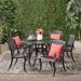 Cayman 7-piece Cast Aluminum Dining Set by Christopher Knight Home