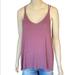 American Eagle Outfitters Tops | American Eagle Purple Spaghetti Strap Top | Color: Purple | Size: M