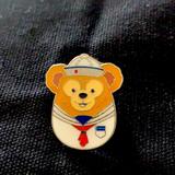 Disney Accessories | Disney Shanghai Duffy Sailor Bear Trader Pin | Color: Blue/White | Size: Os