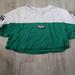 Adidas Tops | Adidas Crop Top | Color: Green/White | Size: M