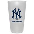 New York Yankees 16oz. Frosted Personalized Pint Glass