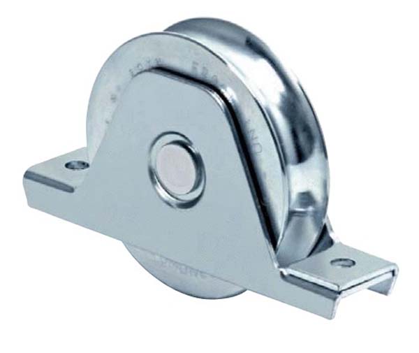 Roue 2 roulements à support intérieur à gorge V 100 mm COMUNELLO 336V-100