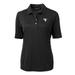 Women's Cutter & Buck Black West Virginia Mountaineers Virtue Eco Pique Recycled Polo