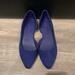 American Eagle Outfitters Shoes | American Eagle Pointed Toe Flats | Color: Blue | Size: 8