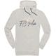 FC-Moto FCM-Sign-D Ladies Long Hoodie, grey, Size L for Women