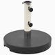 Festnight 20kg Round Garden Parasol Base Sun Umbrella Base Outdoor Garden Umbrella Base Stand Outdoor Garden Patio Furniture, Granite Black