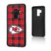 Kansas City Chiefs Galaxy Plaid Design Bump Case