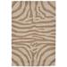 "Liora Manne Ravella Zebra Indoor/Outdoor Rug Brown 24""x36"" - Trans Ocean Import Co RVL23203319"