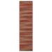 "Liora Manne Marina Stripes Indoor/Outdoor Rug Saffron 23""x7'6"" - Trans Ocean Import Co MNAR8805217"