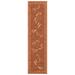 "Liora Manne Carmel Dragonfly Indoor/Outdoor Rug Red 23""x7'6"" - Trans Ocean Import Co CRER8844024"