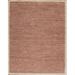 White 30 x 0.25 in Area Rug - Samad Rugs Textures Hand Knotted Wool Crimson/Beige Area Rug Wool | 30 W x 0.25 D in | Wayfair