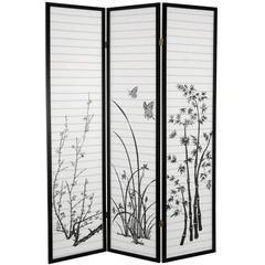 Bay Isle Home™ Groff 5.9ft Folding Room Divider Heavy Duty Rice Paper in Brown | 71 H x 52 W x 1 D in | Wayfair 36AA433C48C94D528449D23D01C6F290