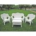 Lark Manor™ Arved 4 Piece Rattan Sofa Seating Group Metal | Outdoor Furniture | Wayfair LRKM3326 41885932