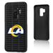 Los Angeles Rams Galaxy Text Backdrop Design Bump Case