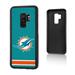 Miami Dolphins Galaxy Stripe Design Bump Case