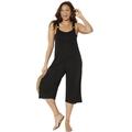 Plus Size Women's Eloise Overall Jumpsuit by Swimsuits For All in Black (Size 10/12)