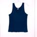 J. Crew Tops | 3/12 J. Crew Casual Navy Blue Women Tee Tank Top | Color: Blue | Size: Xl