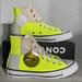 Converse Shoes | Converse Ctas High Top Uv Activated Lemon Venom | Color: Cream/White | Size: Various