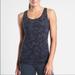 Athleta Tops | Athleta Scoop Tank Nwt | Color: Black/Blue | Size: Xs