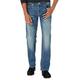 True Religion Herren Gerades Bein Jeans, Faum Baseline, 38W / 34L