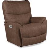 La-Z-Boy Trouper Power Rocking Recliner w/ Power Headrest Polyester/Stain Resistant/Water Resistant in Brown | 41 H x 37 W x 40 D in | Wayfair