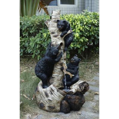 29In Black Bears Climbing Fountain - N/A