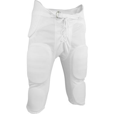 Sports Unlimited Double Knit Adult Integrated Football Pants White