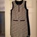 Madewell Dresses | Madewell Tweed Weave Black And White Shift Dress | Color: Black/White | Size: 0