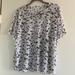 Nine West Tops | Nine West Black And White Cheetah Top Size Xl Nwot | Color: Black/White | Size: Xl