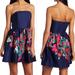 Lilly Pulitzer Dresses | Lilly Pulitzer Lottie Dress In Navy Floral | Color: Blue/Pink | Size: 0