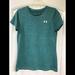 Under Armour Tops | Ladies Short Sleeve Under Armour Shirt Size Sm | Color: Green | Size: S
