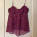 American Eagle Outfitters Tops | American Eagle Babydoll Top | Color: Purple/Red | Size: M