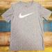 Nike Shirts & Tops | Boys Dri-Fit Nike Shirt | Color: Gray/White | Size: Lb