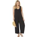 Plus Size Women's Isla Jumpsuit by Swimsuits For All in Black (Size 14/16)