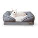 K&H Manufacturing Bolster Polyester in Gray | 9.5 H x 36 W x 28 D in | Wayfair 100544960