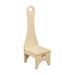 ECR4Kids Stepstool w/ Long Handle, Children's Furniture, Natural Manufactured Wood in Brown/White | 32.7 H x 12.25 W x 10.6 D in | Wayfair