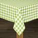 August Grove® Andreas Gingham 100% Cotton Square/Oval Tablecloth Cotton in Green | 104 D in | Wayfair AGGR8819 41387636