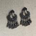 Free People Jewelry | Indian Meenakari Bohemian Silver Teardrop Earrings | Color: Silver | Size: Os