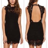 Free People Dresses | Free People Black Daydreamer Bodycon Dress | Color: Black | Size: Xs