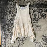 Free People Dresses | Free People Womens Voile Lace Trapeze Slip Size Xs | Color: Cream | Size: Xs