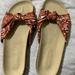 American Eagle Outfitters Shoes | Brand New Slide Sandals. | Color: Orange | Size: 9