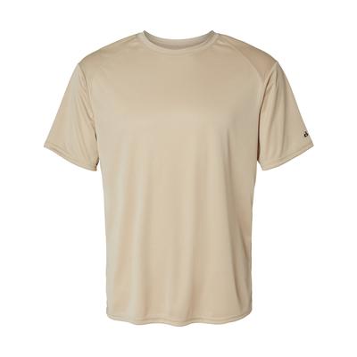 Badger Sport 4120 B Core Top in Sand size Large | Polyester BG4120